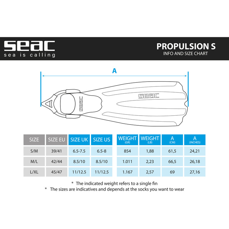 SEAC PROPULSION Sling Strap - Schnorchel Tauchshop