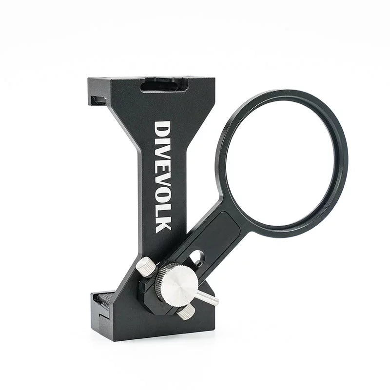 Divevolk Expansion Clamp mit 67mm Linsenadapter für SeaTouch 4 Max Plus