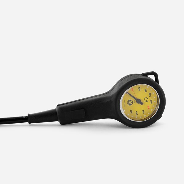 POSEIDON - Manometer mit Kevlar Schlauch - Schnorchel Tauchshop