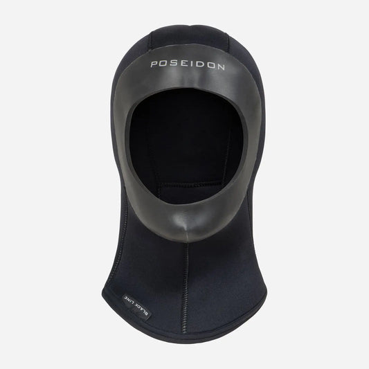 POSEIDON Kopfhaube Black Line Hood 5mm - Schnorchel Tauchshop