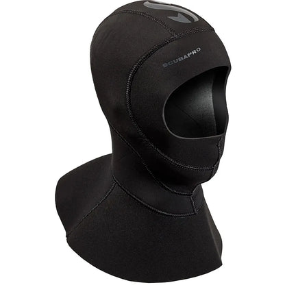SCUBAPRO Kopfhaube Everflex, 6/5/4mm mit Latz & mit Gesichtsmanschette - Schnorchel Tauchshop
