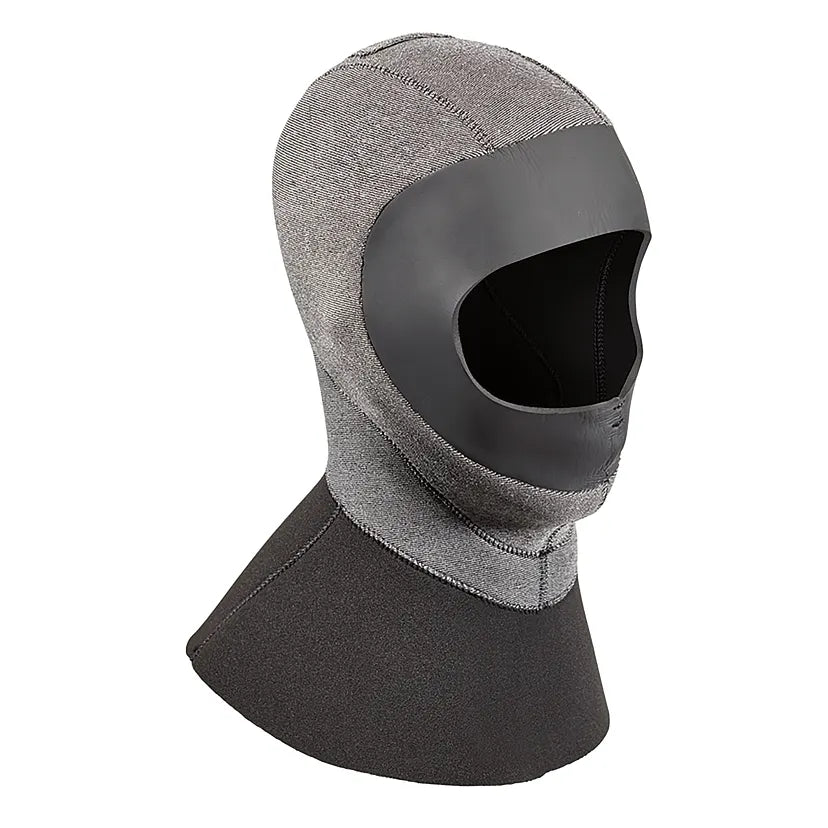 SCUBAPRO Kopfhaube Everflex, 6/5/4mm mit Latz & mit Gesichtsmanschette - Schnorchel Tauchshop