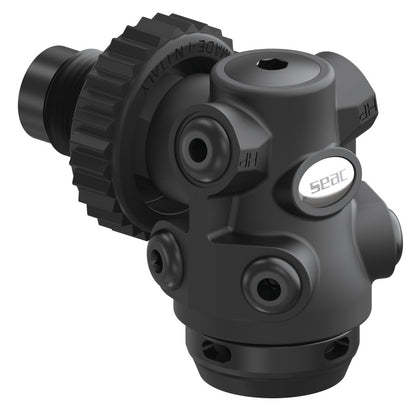 SEAC IT500 Atemregler, Black Edition - Schnorchel Tauchshop