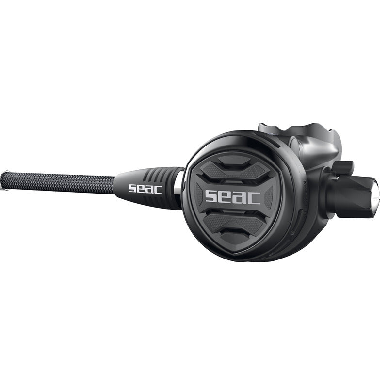 SEAC IT500 Atemregler, Black Edition - Schnorchel Tauchshop