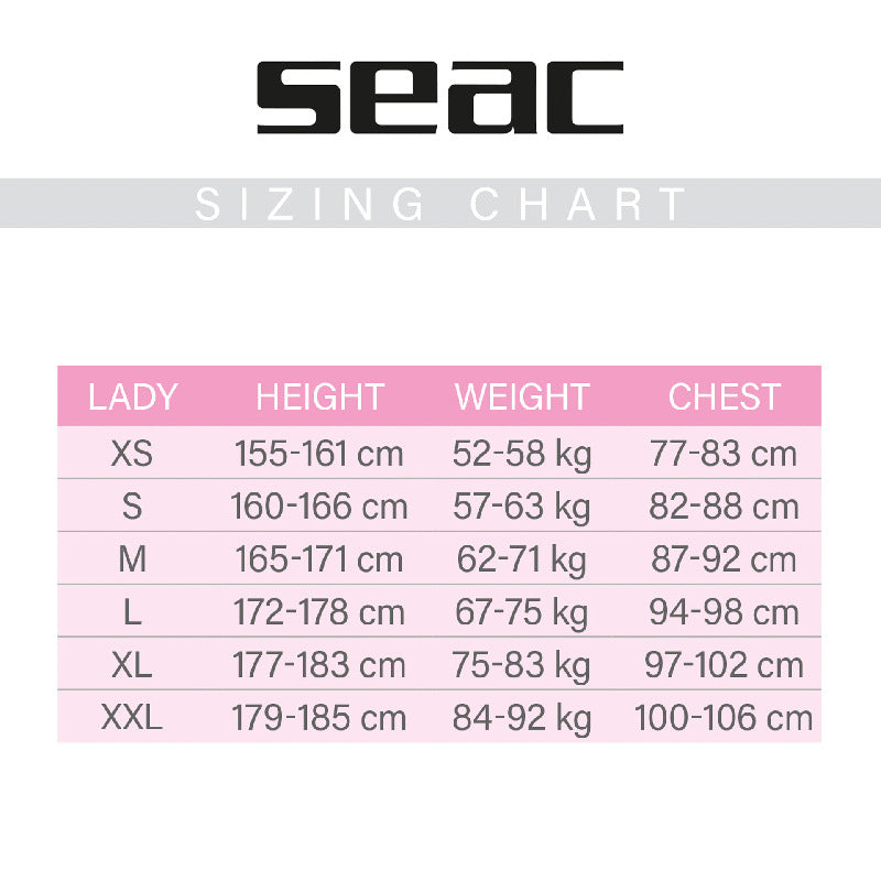 SEAC FEEL ULTRAFLEX 3 MM LADY - Schnorchel Tauchshop