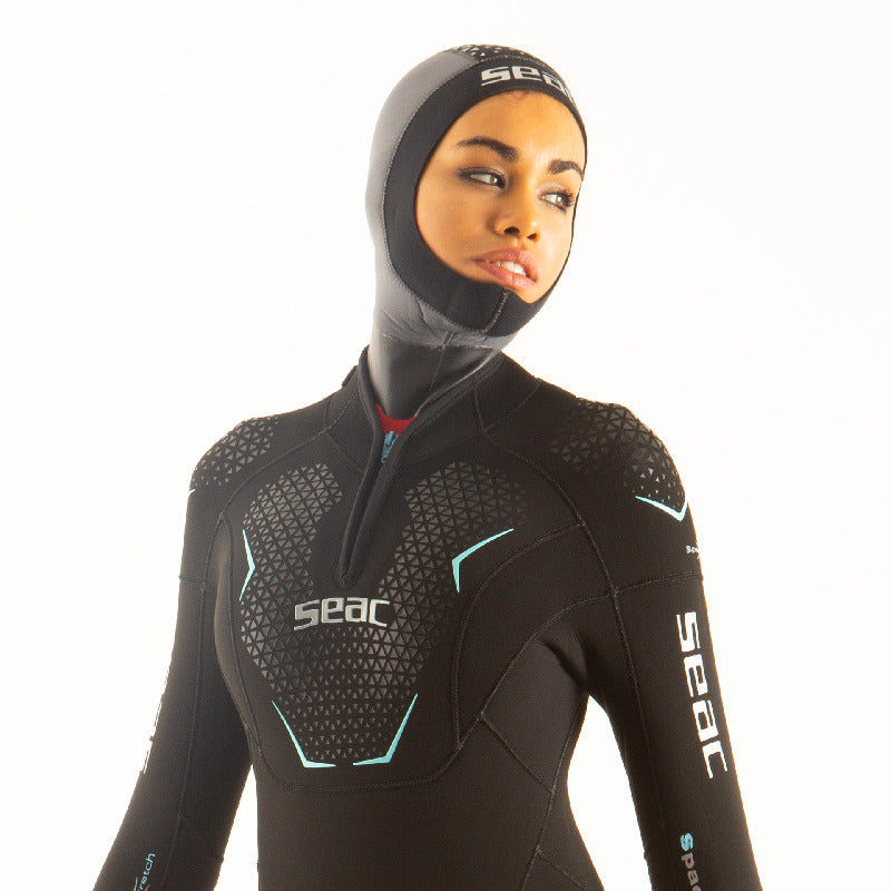 SEAC Unterziehweste mit Kopfhaube - HOODY - Schnorchel Tauchshop