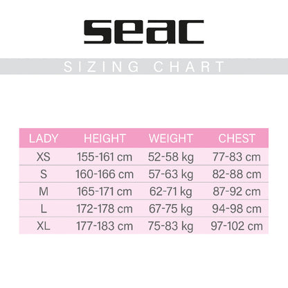 SEAC Unterziehweste mit Kopfhaube - HOODY - Schnorchel Tauchshop