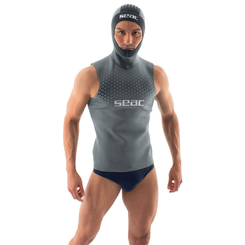 SEAC Unterziehweste mit Kopfhaube - HOODY - Schnorchel Tauchshop