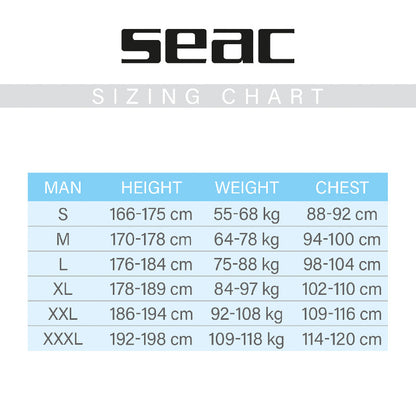 SEAC Unterziehweste mit Kopfhaube - HOODY - Schnorchel Tauchshop