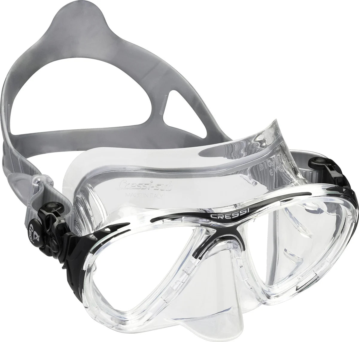 Cressi Big Eyes Evolution Crystal - Schnorchel Tauchshop
