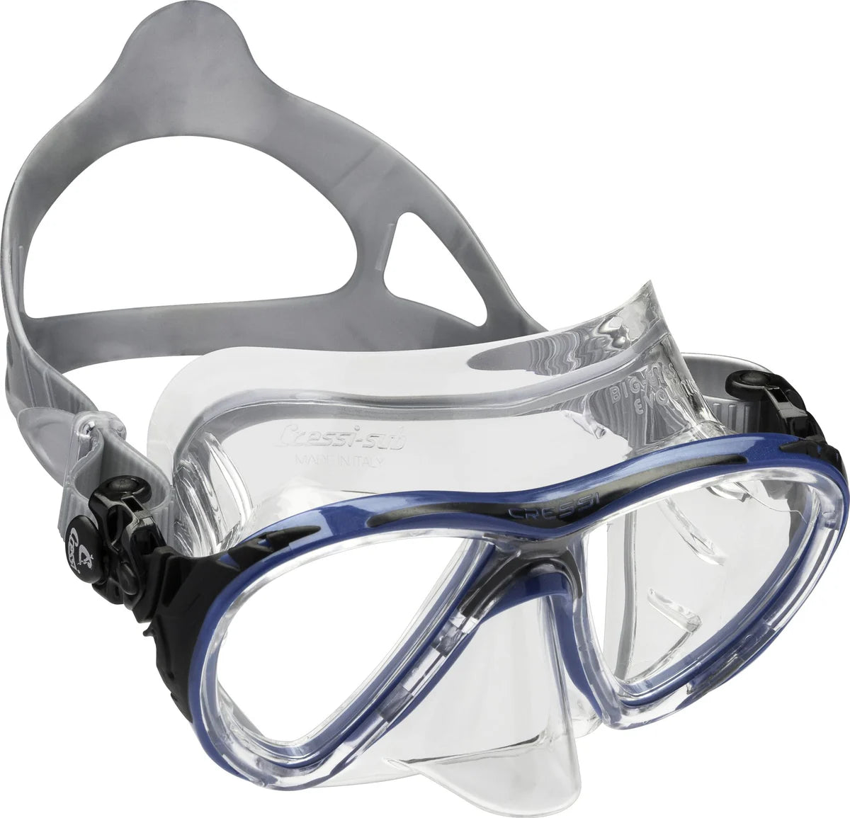 Cressi Big Eyes Evolution Crystal - Schnorchel Tauchshop