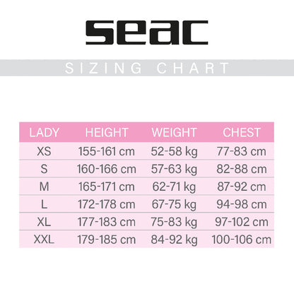 SEAC SHORTY RELAX 2.2 MM DAMEN - Schnorchel Tauchshop