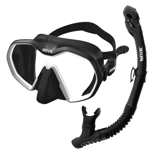 SEAC Maske/Schnorchelset - SET BIS ICONA DRY - Schnorchel Tauchshop