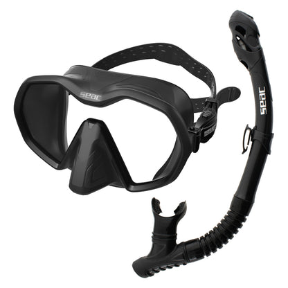 SEAC Maske/Schnorchelset - SET BIS ICONA DRY - Schnorchel Tauchshop