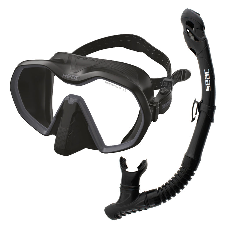 SEAC Set Bis Icona Dry - Schnorchel Tauchshop