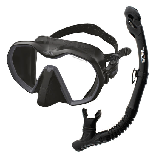 SEAC Set Bis Icona Dry - Schnorchel Tauchshop