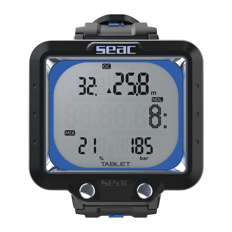 SEAC COMPUTER TABLET+TRANSMITTER NERO/SILVER - Schnorchel Tauchshop