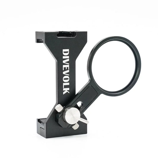 Divevolk Expansion Clamp mit 67mm Linsenadapter für SeaTouch 4 Max Plus