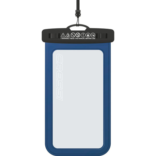 CRESSI Johnny – Wasserdichte Hartschalen-Tasche für Mobilgeräte bis 7''