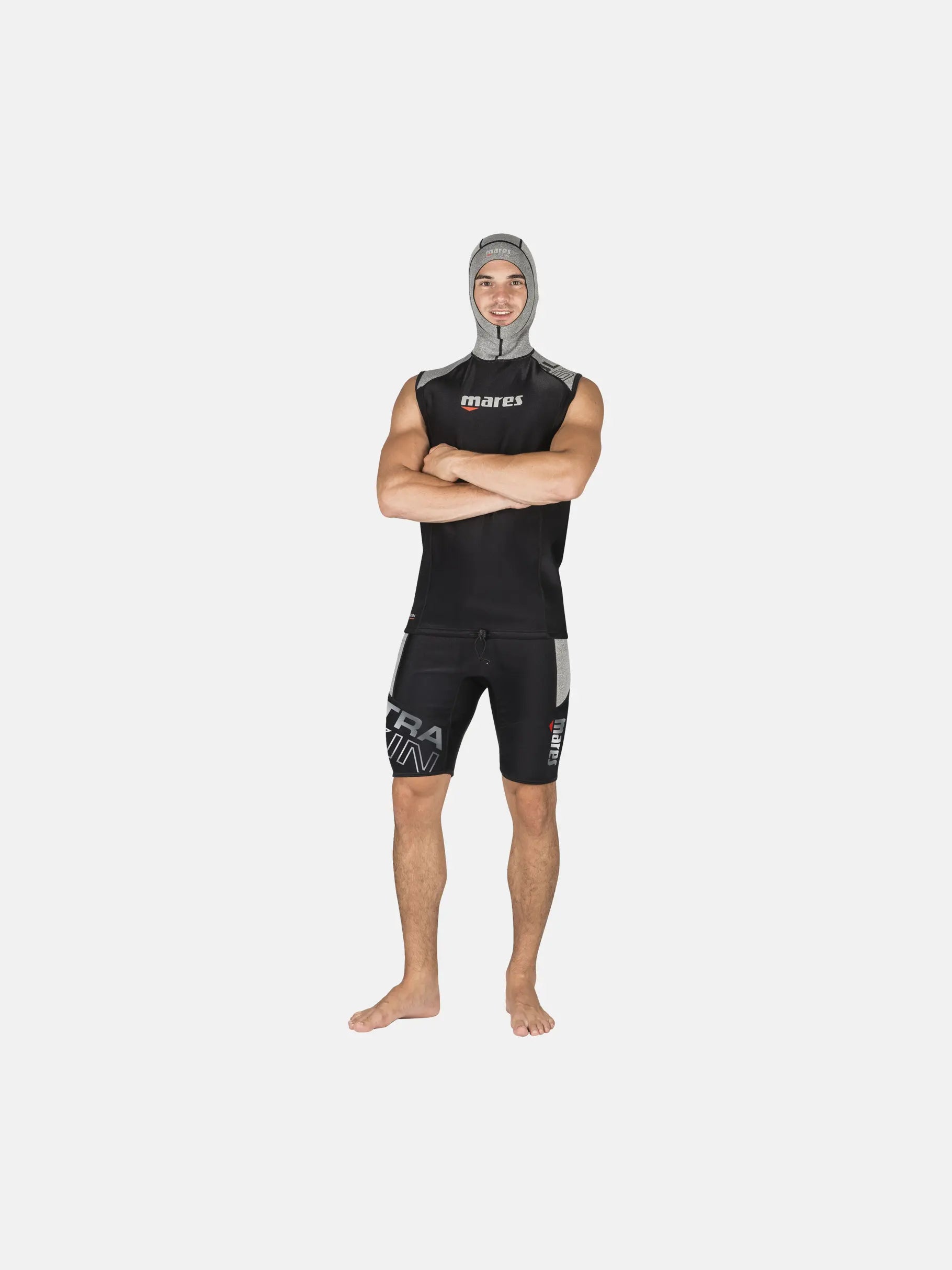MARES Ultra Skin - Sleeveless mit Haube - Schnorchel Tauchshop